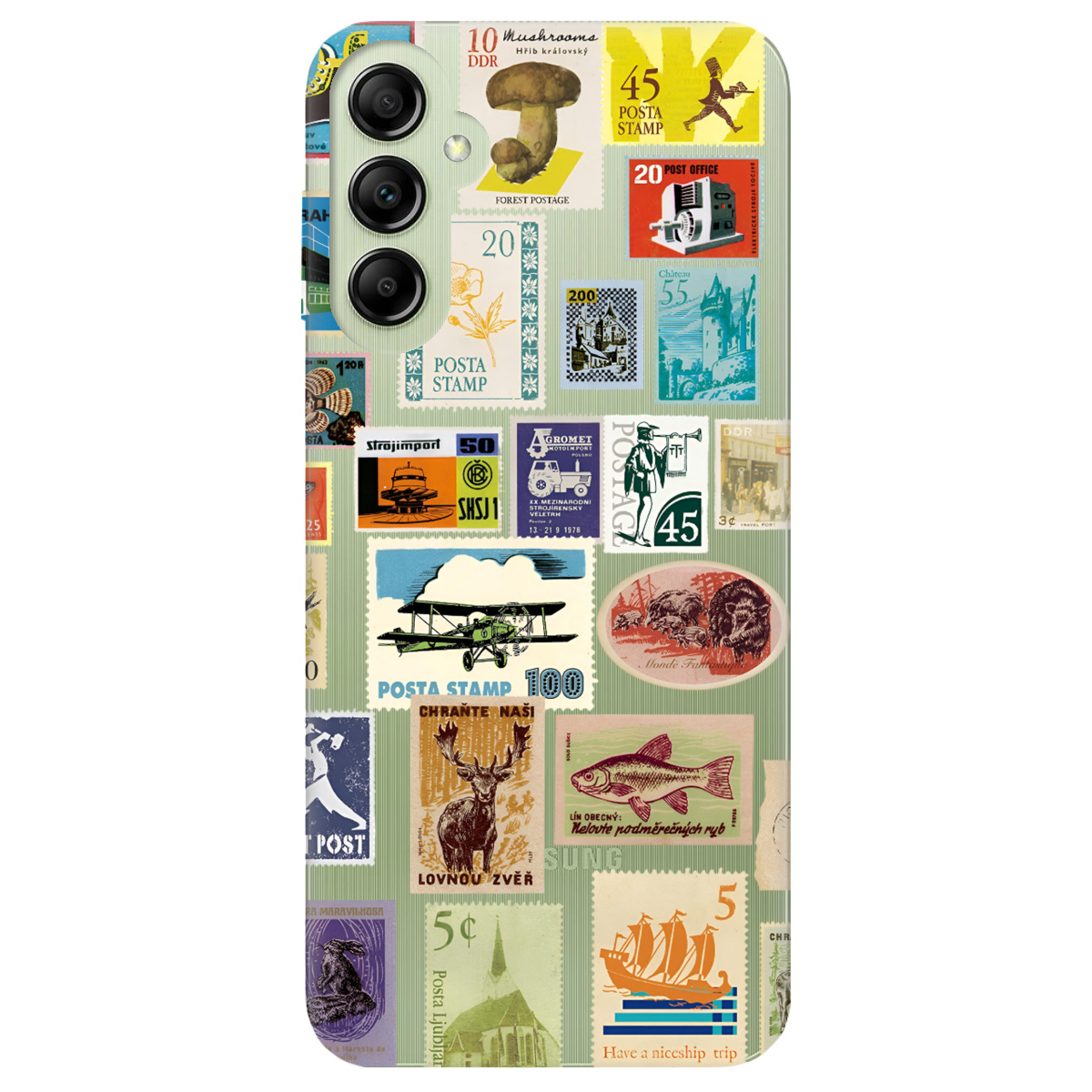 Чехол для Samsung Galaxy A14 Почтовая классика - фото 1 Чехол для Samsung Galaxy A14 Почтовая классика - фото 1 - Чехлы для телефонов