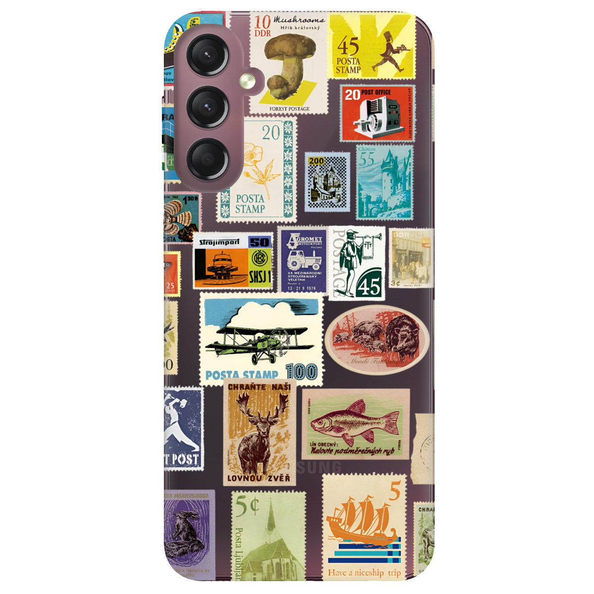 Чохол для Samsung Galaxy A05s Поштова класика - фото 1 Чохол для Samsung Galaxy A05s Поштова класика - фото 1 - Чохли для телефонів