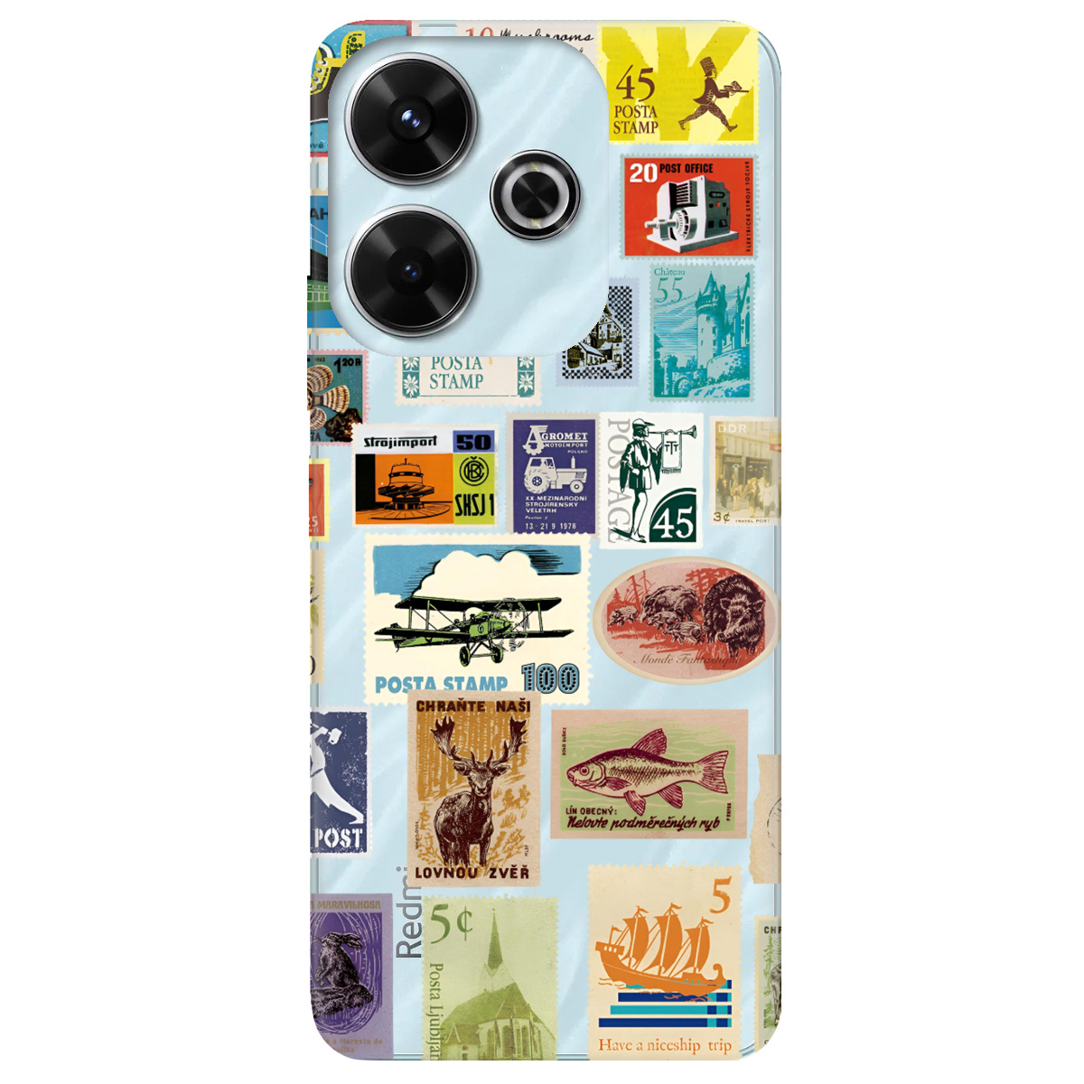 Чохол для Xiaomi Poco M6 4G Поштова класика - фото 1 - Чохли для телефонів