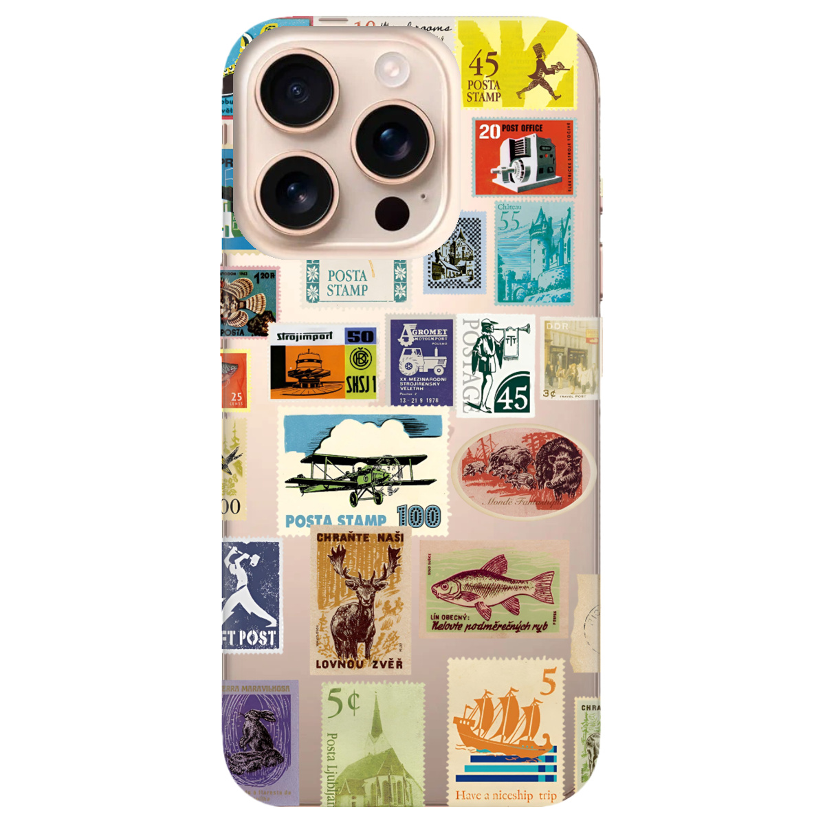 Чехол для Apple iPhone 16 Pro Max Почтовая классика - фото 1 - Чехлы для телефонов