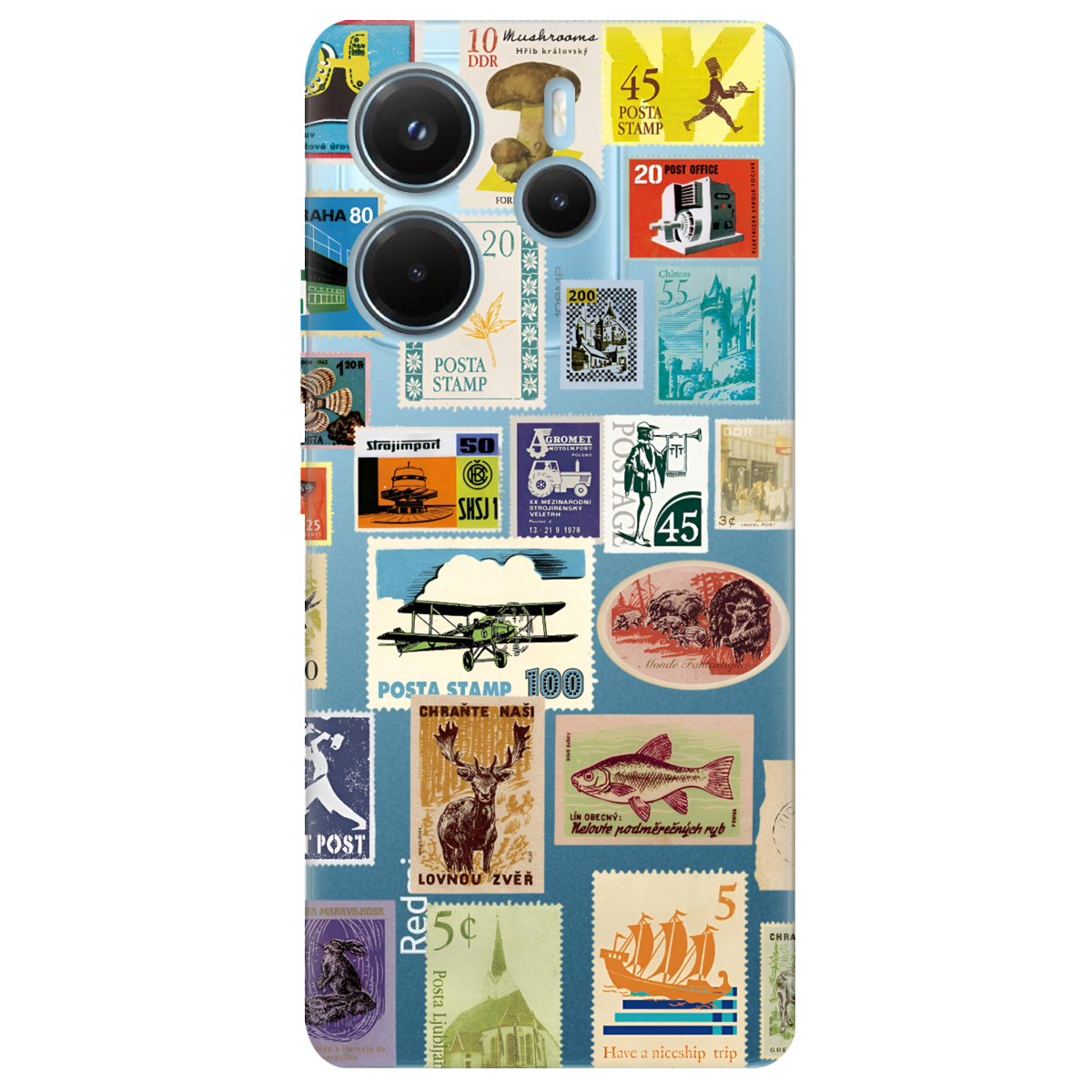 Чехол для Xiaomi Redmi Note 14 4G Почтовая классика - фото 1 - Чехлы для телефонов