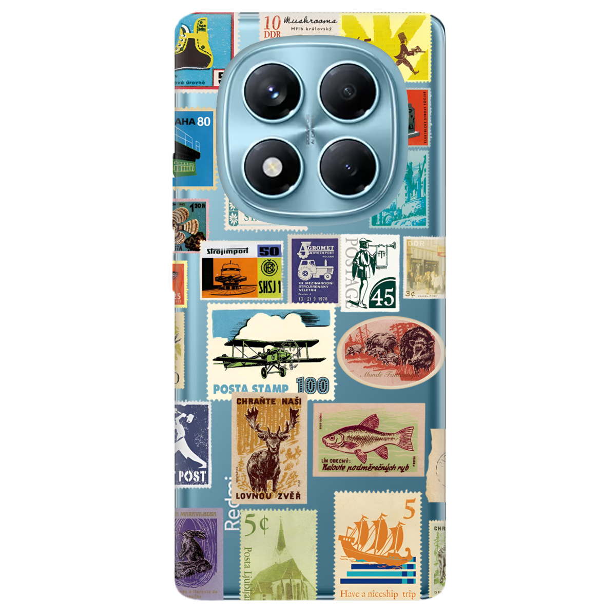 Чохол для Xiaomi Redmi Note 14 Pro 4G Поштова класика - фото 1 - Чохли для телефонів