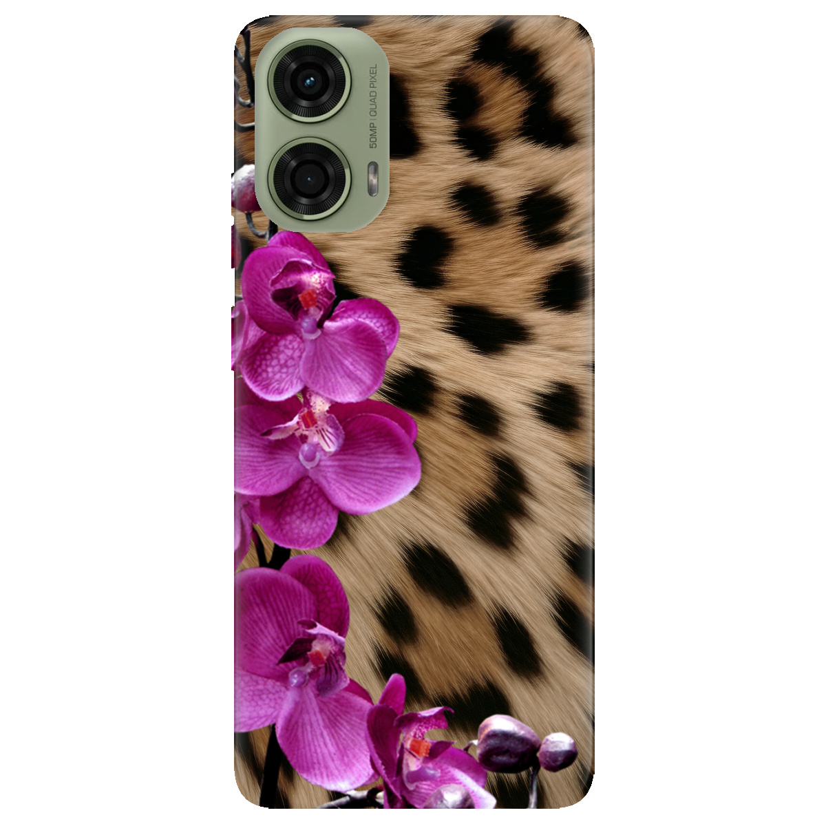 Чехол для Motorola G24 / G04 / E14 Дикая орхидея - фото 1 - Чехлы для телефонов