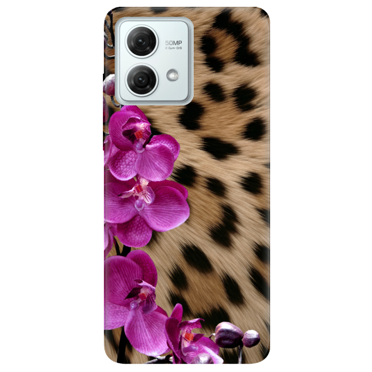 Чехол для Motorola G84 Дикая орхидея - фото 1 Чехол для Motorola G84 Дикая орхидея - фото 1 - Чехлы для телефонов