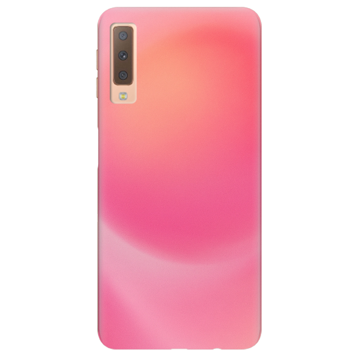 Чехол для Samsung Galaxy A7 2018 Мелодия оттенков - фото 1 - Чехлы для телефонов