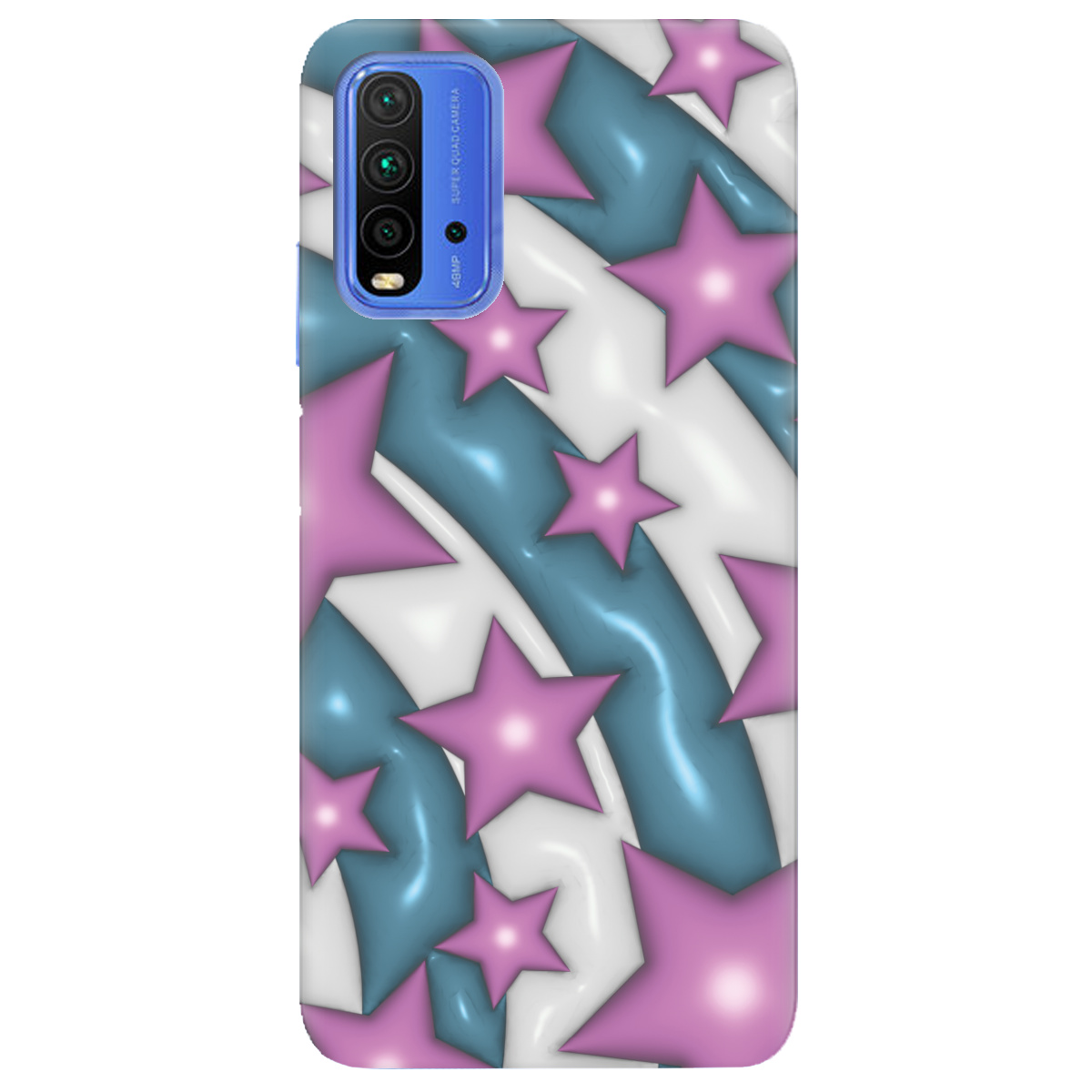 Чохол для Xiaomi Redmi 9T Рожеве сяйво - фото 1 Чохол для Xiaomi Redmi 9T Рожеве сяйво - фото 1 - Чохли для телефонів