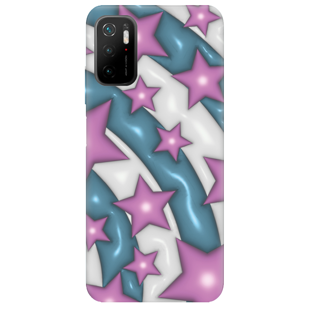 Чохол для Xiaomi Redmi Note 10 5G Рожеве сяйво - фото 1 - Чохли для телефонів