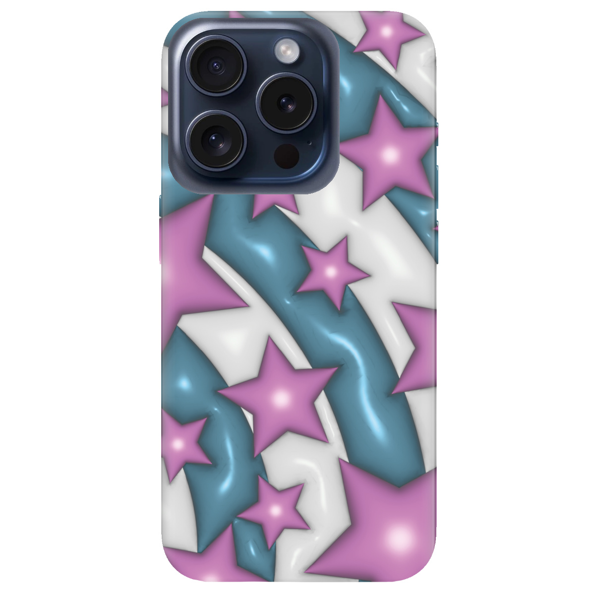 Чехол для Apple iPhone 15 Pro Розовое сияние - фото 1 Чехол для Apple iPhone 15 Pro Розовое сияние - фото 1 - Чехлы для телефонов