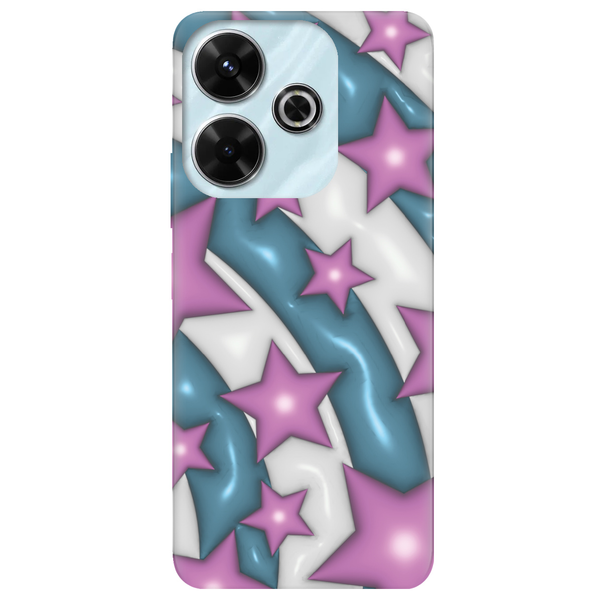 Чохол для Xiaomi Poco M6 4G Рожеве сяйво - фото 1 - Чохли для телефонів