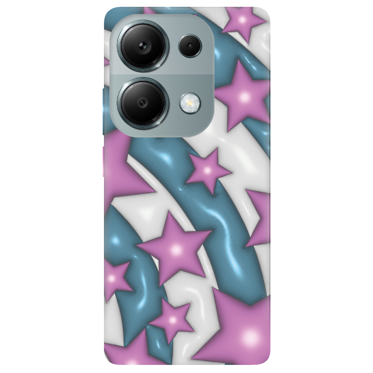 Чохол для Xiaomi Poco M6 Pro 4G Рожеве сяйво - фото 1 - Чохли для телефонів