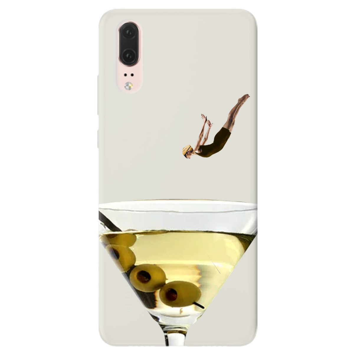 Чохол для Huawei P20 напівпрозорий матовий soft touch Пірнай з головою - фото 1 Чохол для Huawei P20 напівпрозорий матовий soft touch Пірнай з головою - фото 1 - Чохли для телефонів