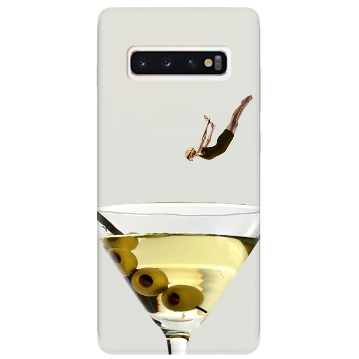 Чохол для Samsung Galaxy S10 напівпрозорий матовий soft touch Пірнай з головою - фото 1 Чохол для Samsung Galaxy S10 напівпрозорий матовий soft touch Пірнай з головою - фото 1 - Чохли для телефонів