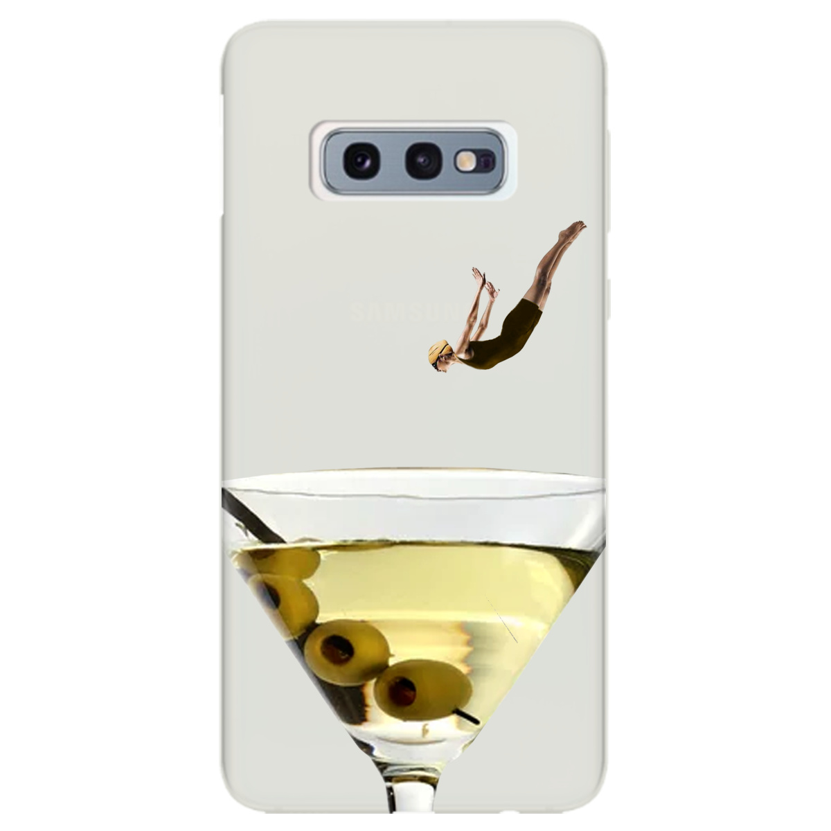 Чохол для Samsung Galaxy S10e напівпрозорий матовий soft touch Пірнай з головою - фото 1 - Чохли для телефонів