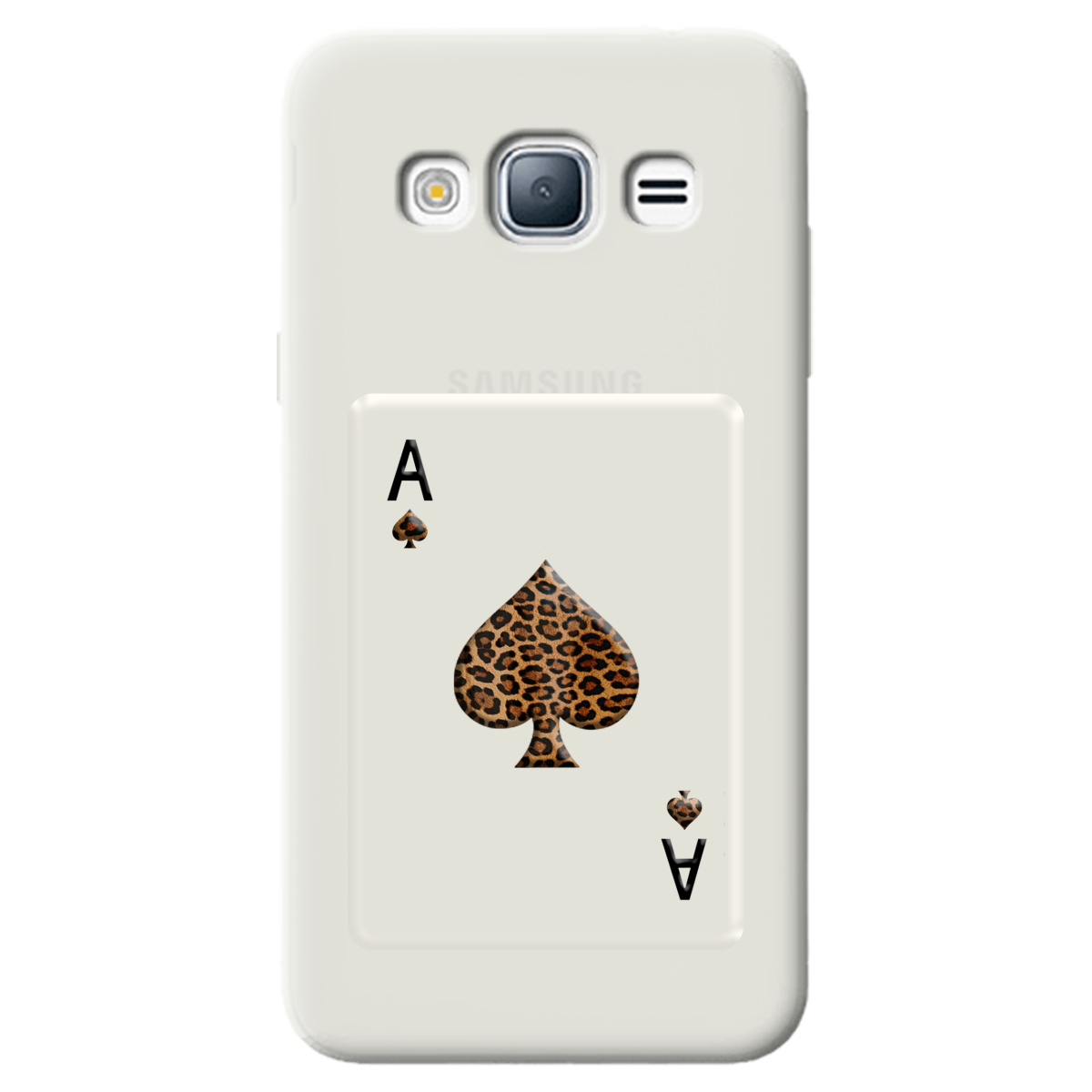 Чехол для Samsung Galaxy J3 2016 полупрозрачный матовый soft touch Карта хищника - фото 1 - Чехлы для телефонов