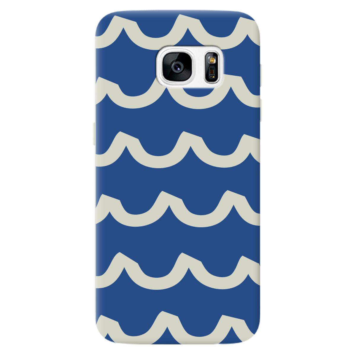 Чехол для Samsung Galaxy S7 полупрозрачный матовый soft touch Контур волны - фото 1 Чехол для Samsung Galaxy S7 полупрозрачный матовый soft touch Контур волны - фото 1 - Чехлы для телефонов