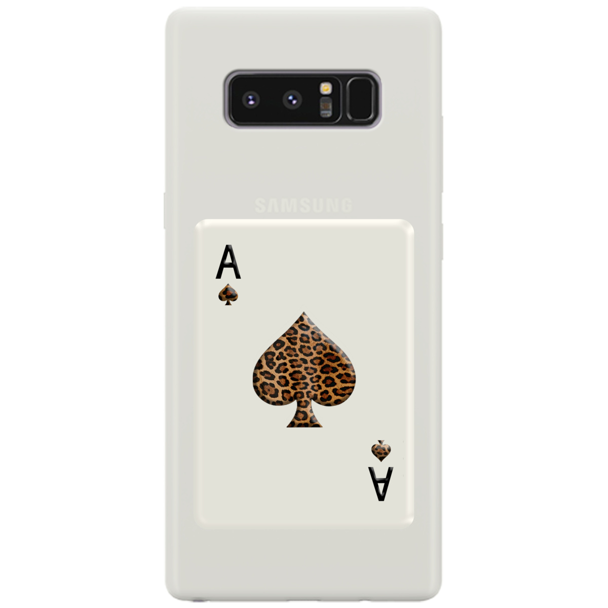 Чохол для Samsung Galaxy Note 8 напівпрозорий матовий soft touch Карта хижака - фото 1 - Чохли для телефонів