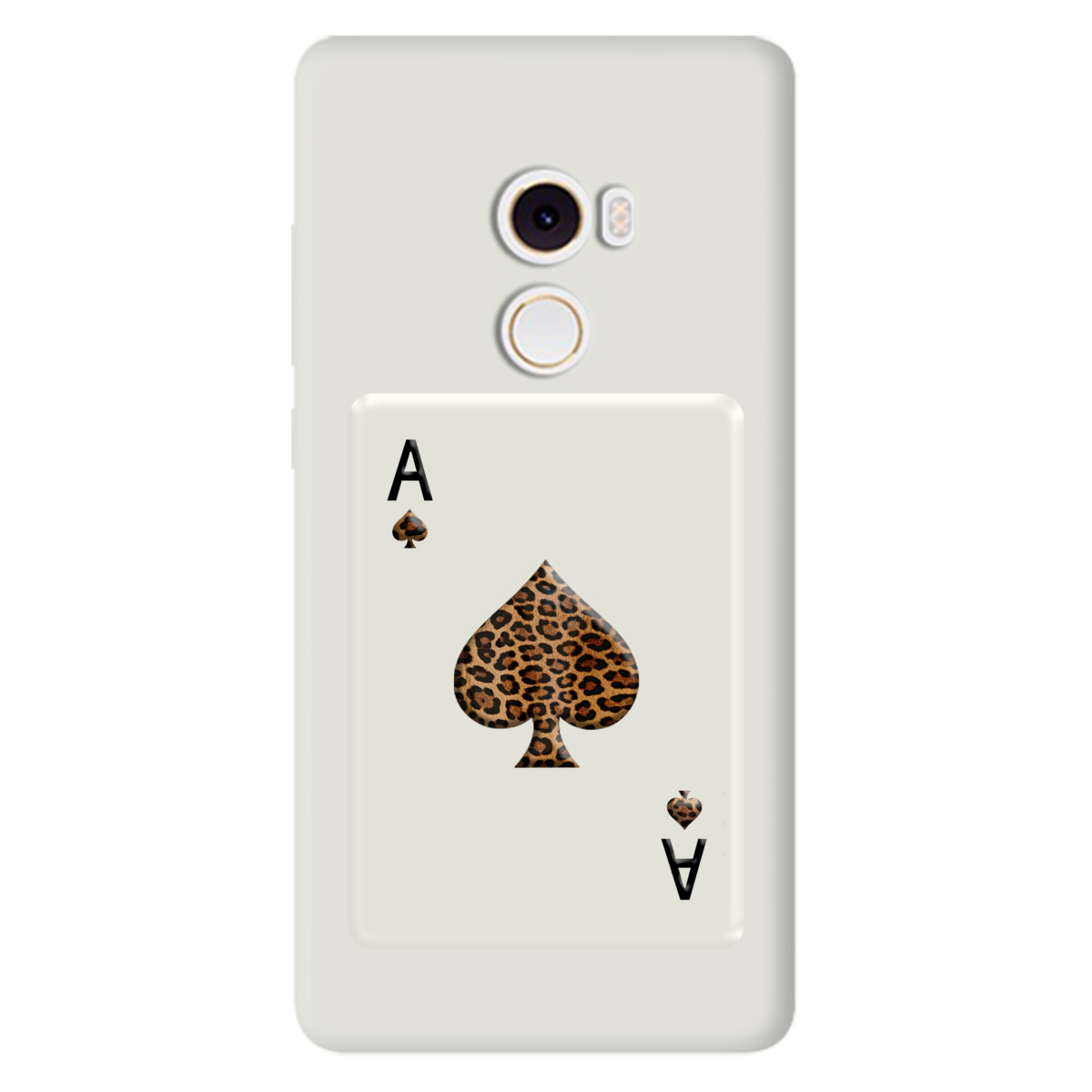 Чохол для Xiaomi Mi Mix 2 напівпрозорий матовий soft touch Карта хижака - фото 1 - Чохли для телефонів