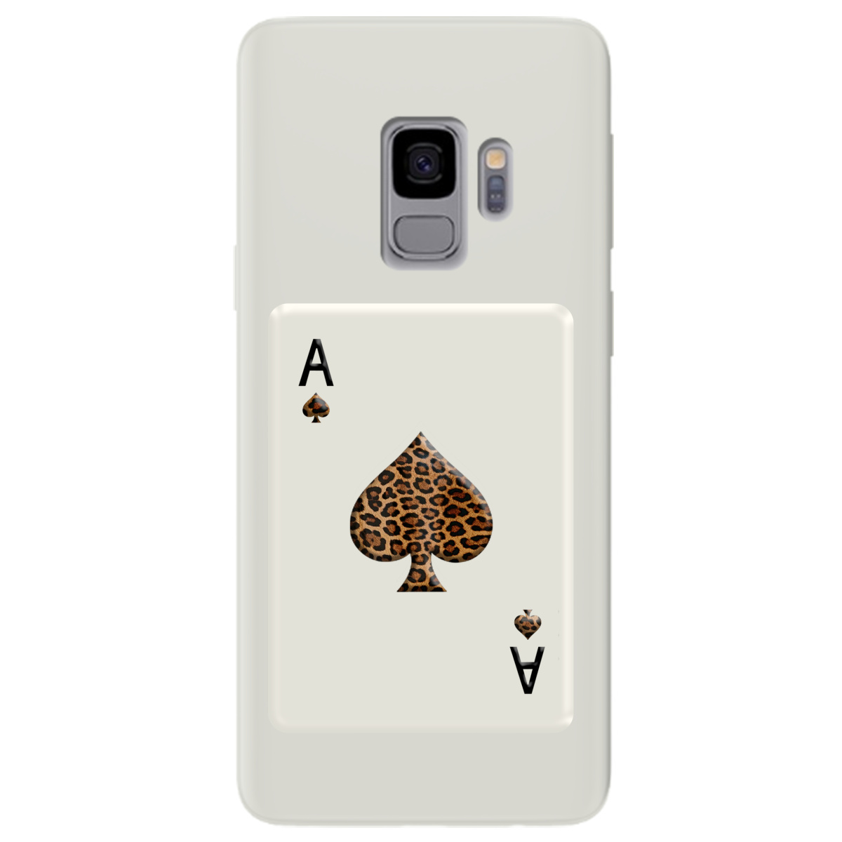 Чехол для Samsung Galaxy S9 полупрозрачный матовый soft touch Карта хищника - фото 1 - Чехлы для телефонов