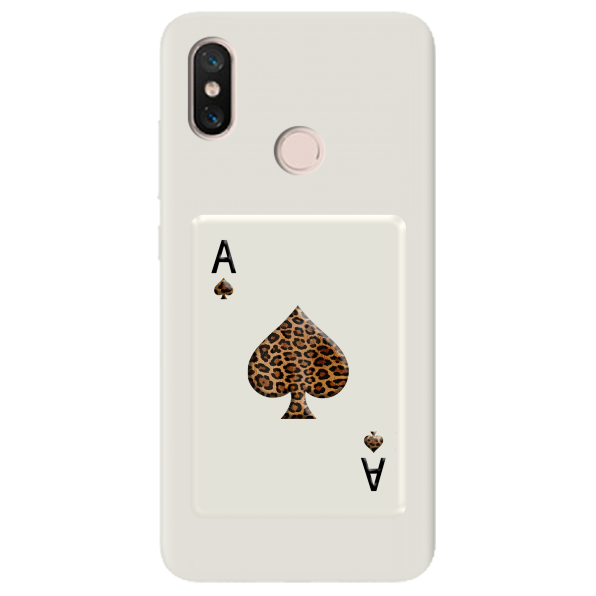 Чехол для Xiaomi Mi 8 полупрозрачный матовый soft touch Карта хищника - фото 1 - Чехлы для телефонов