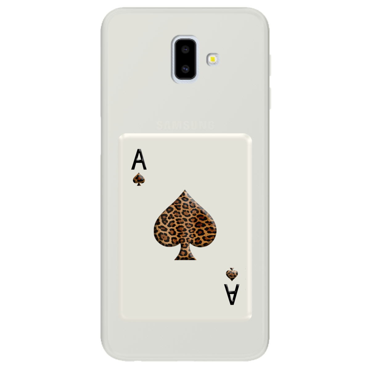 Чохол для Samsung Galaxy J6 Plus 2018 напівпрозорий матовий soft touch Карта хижака - фото 1 - Чохли для телефонів