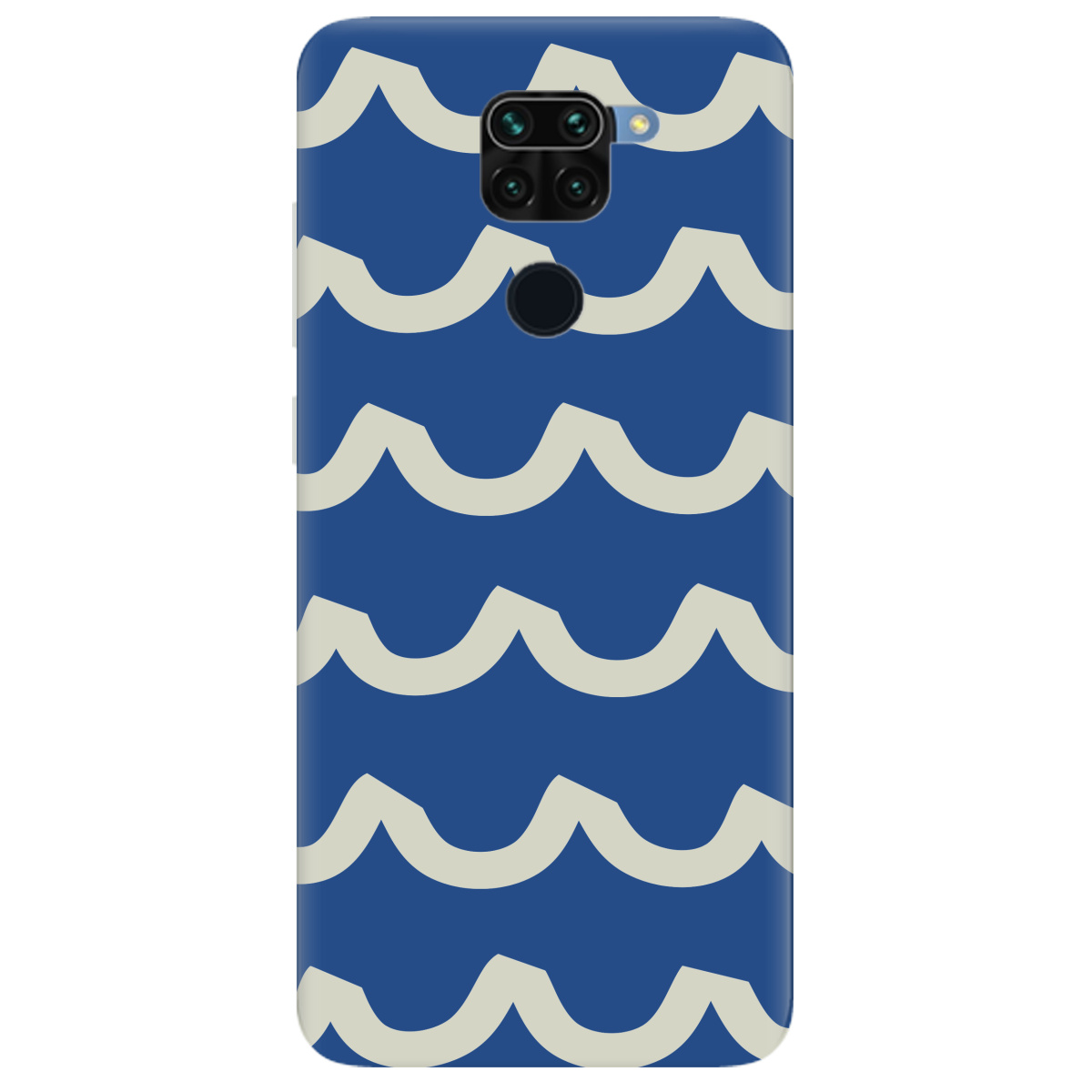 Чехол для Xiaomi Redmi Note 9 полупрозрачный матовый soft touch Контур волны - фото 1 Чехол для Xiaomi Redmi Note 9 полупрозрачный матовый soft touch Контур волны - фото 1 - Чехлы для телефонов