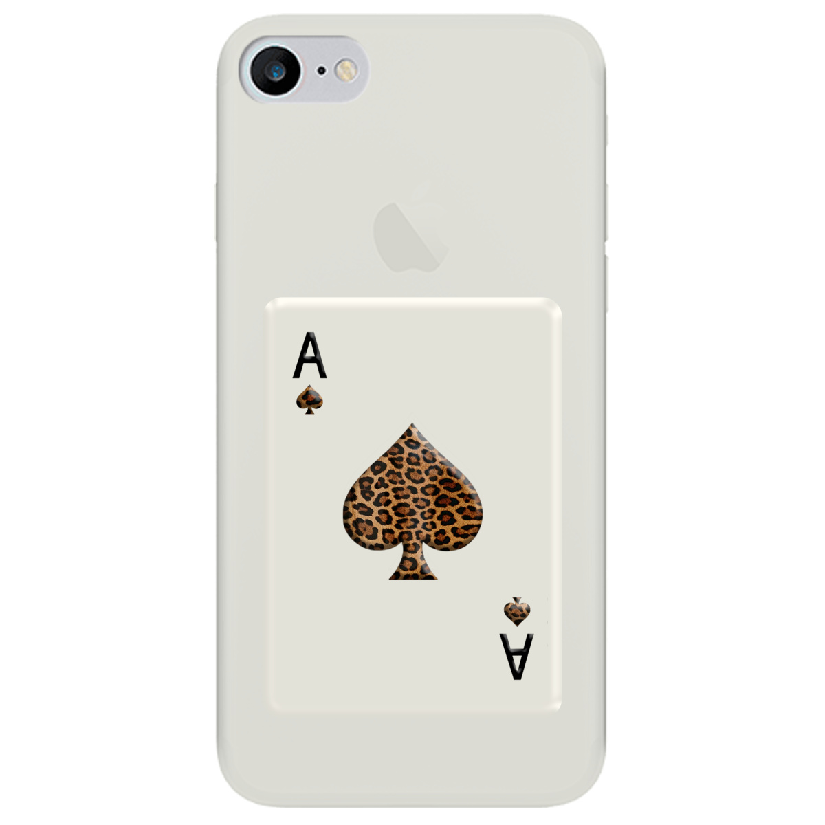 Чохол для Apple iPhone SE 2020 напівпрозорий матовий soft touch Карта хижака - фото 1 - Чохли для телефонів