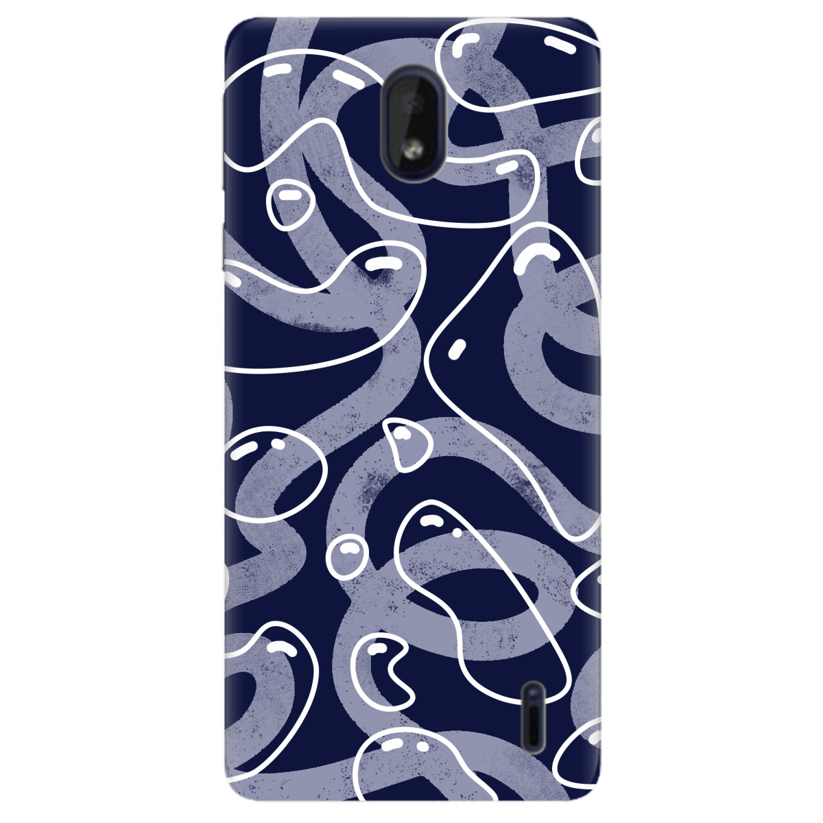 Чохол для Nokia 1 Plus Космічні краплі - фото 1 - Чохли для телефонів