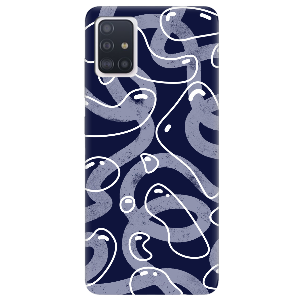 Чехол для Samsung Galaxy A71 Космические капли - фото 1 - Чехлы для телефонов