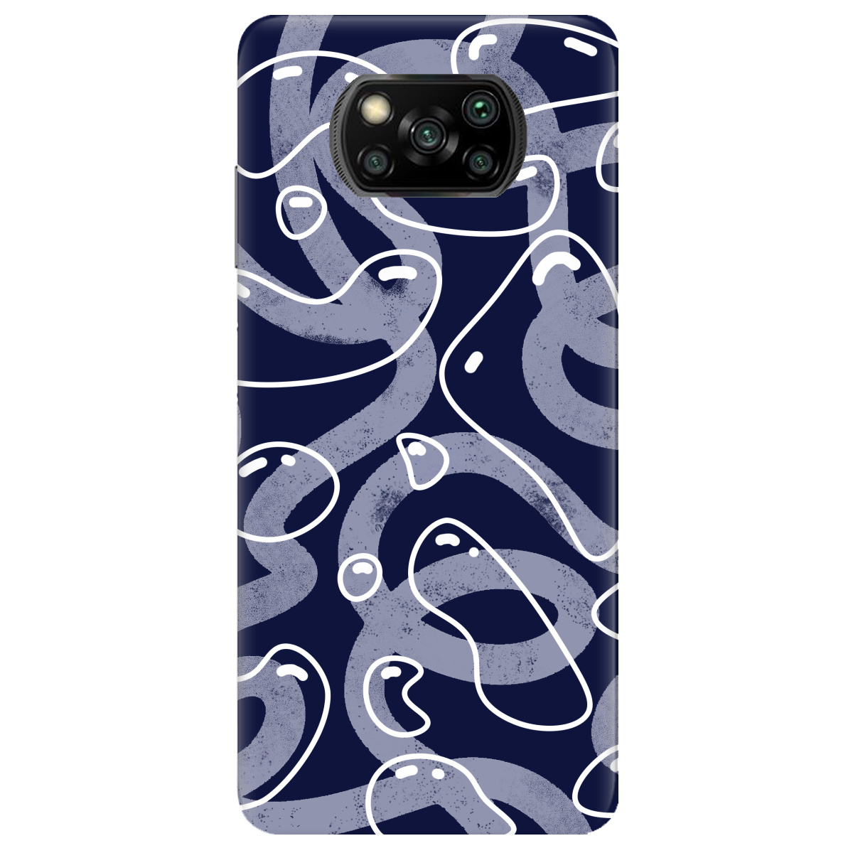 Чехол для Xiaomi Poco X3 Космические капли - фото 1 - Чехлы для телефонов