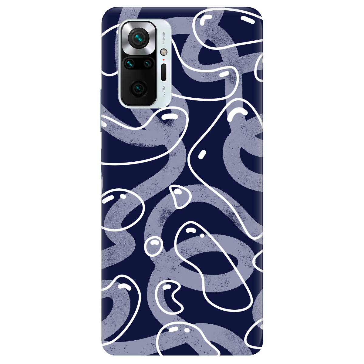Чохол для Xiaomi Redmi Note 10 Pro Космічні краплі - фото 1 - Чохли для телефонів