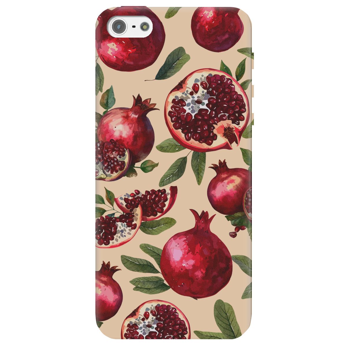 Чохол для Apple iPhone 5/5S Гранатова пристрасть - фото 1 - Чохли для телефонів
