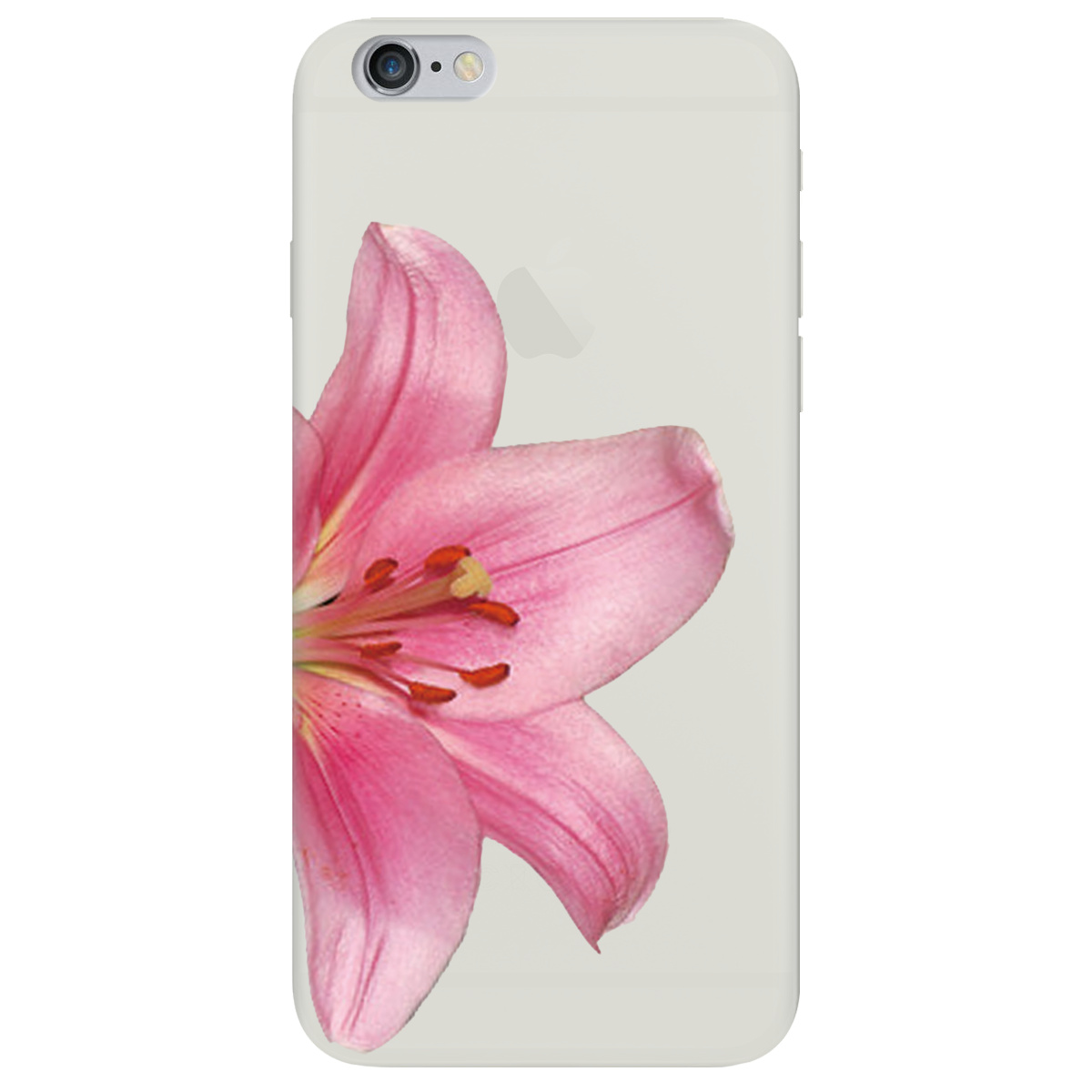 Чохол для Apple iPhone 6 Plus / 6S Plus напівпрозорий матовий soft touch Магія квітки - фото 1 Чохол для Apple iPhone 6 Plus / 6S Plus напівпрозорий матовий soft touch Магія квітки - фото 1 - Чохли для телефонів