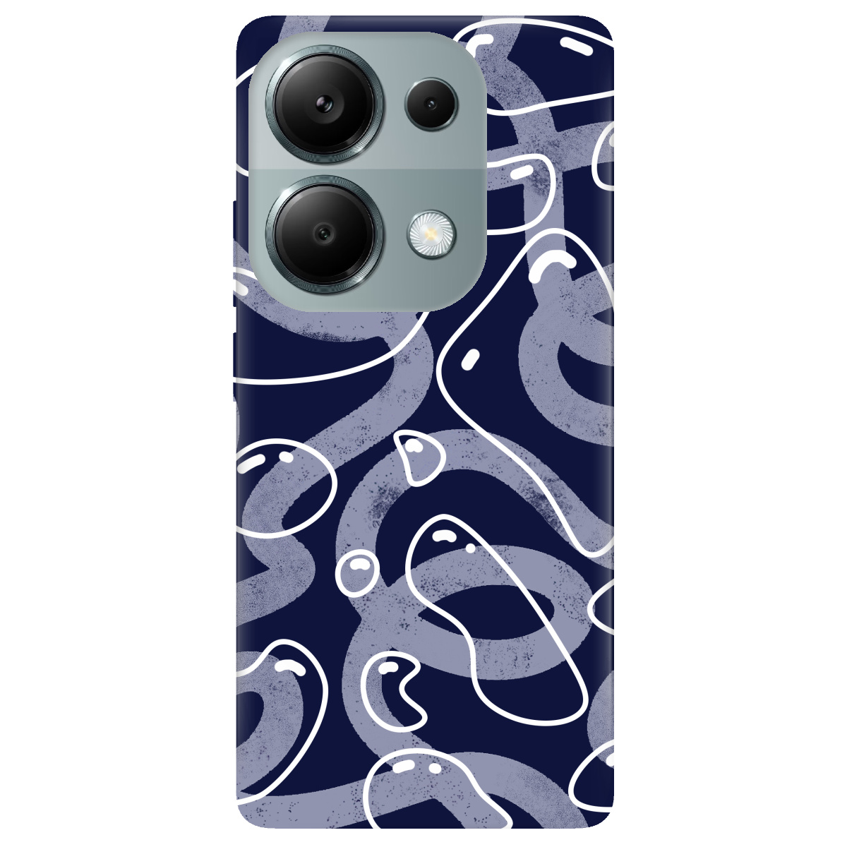 Чехол для Xiaomi Poco M6 Pro 4G Космические капли - фото 1 - Чехлы для телефонов