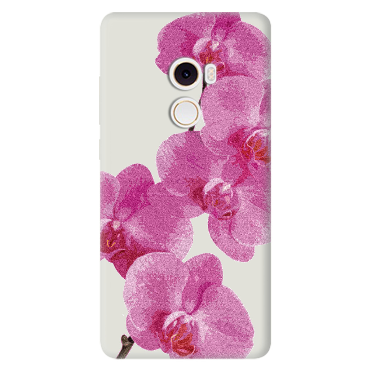 Чохол для Xiaomi Mi Mix 2 напівпрозорий матовий soft touch Рожевий шарм - фото 1 - Чохли для телефонів