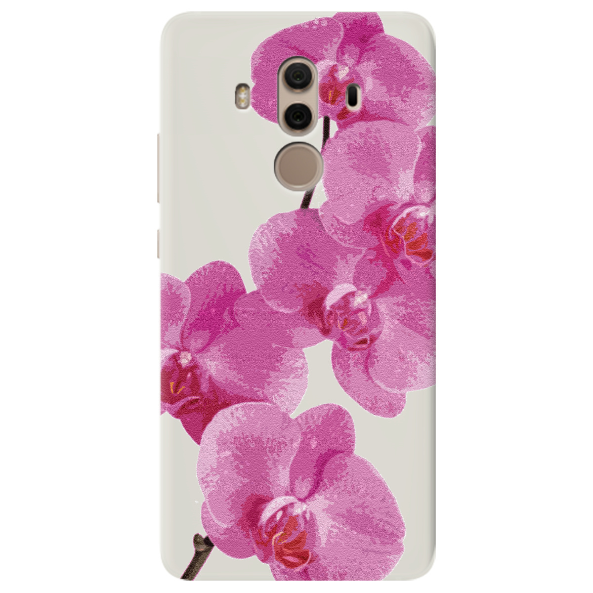 Чехол для Huawei Mate 10 Pro полупрозрачный матовый soft touch Розовый шарм - фото 1 - Чехлы для телефонов