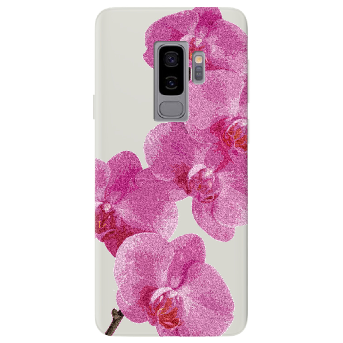 Чохол для Samsung Galaxy S9 Plus напівпрозорий матовий soft touch Рожевий шарм - фото 1 - Чохли для телефонів