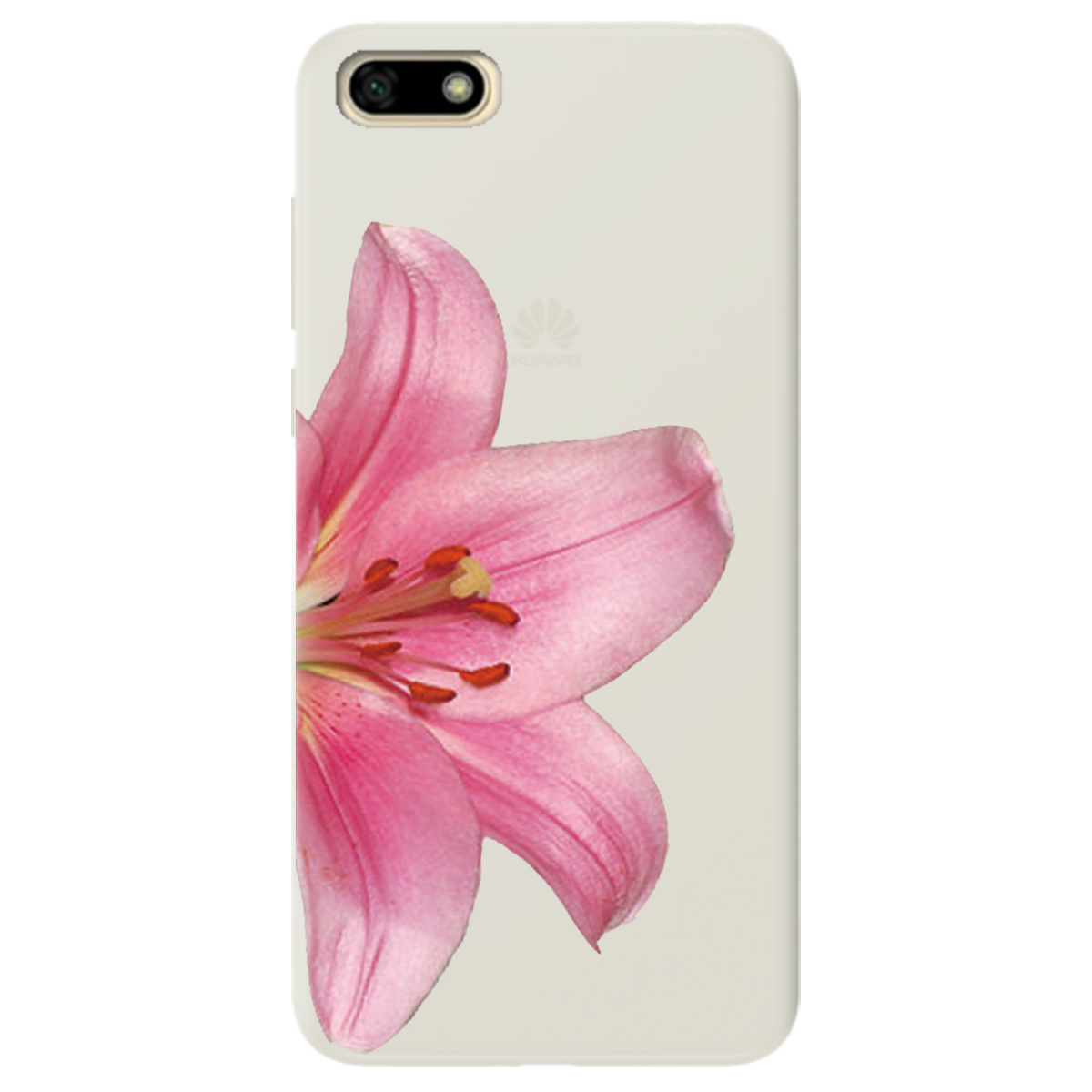 Чехол для Huawei Y5 2018 полупрозрачный матовый soft touch Магия цветка - фото 1 - Чехлы для телефонов