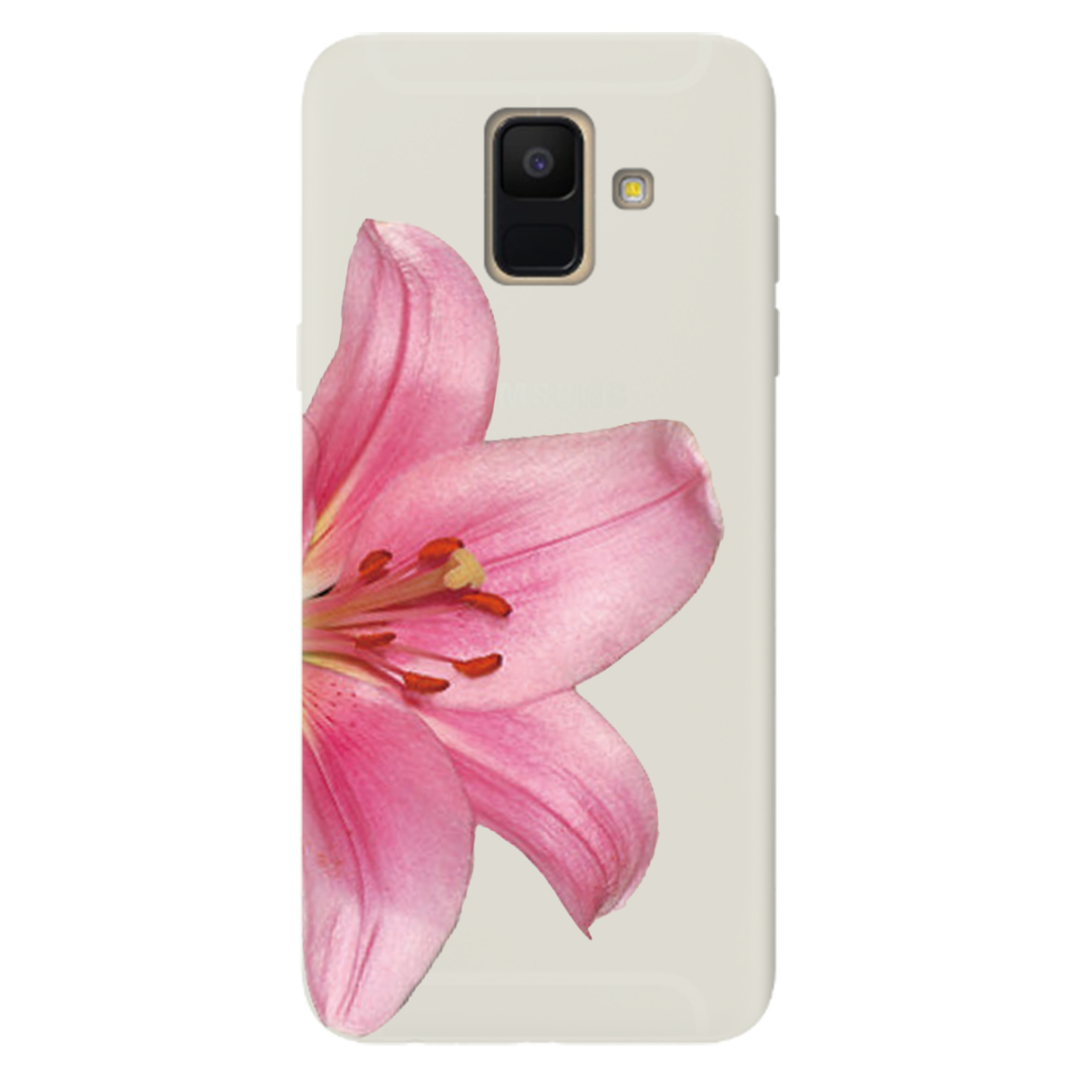 Чохол для Samsung Galaxy A6 2018 напівпрозорий матовий soft touch Магія квітки - фото 1 Чохол для Samsung Galaxy A6 2018 напівпрозорий матовий soft touch Магія квітки - фото 1 - Чохли для телефонів