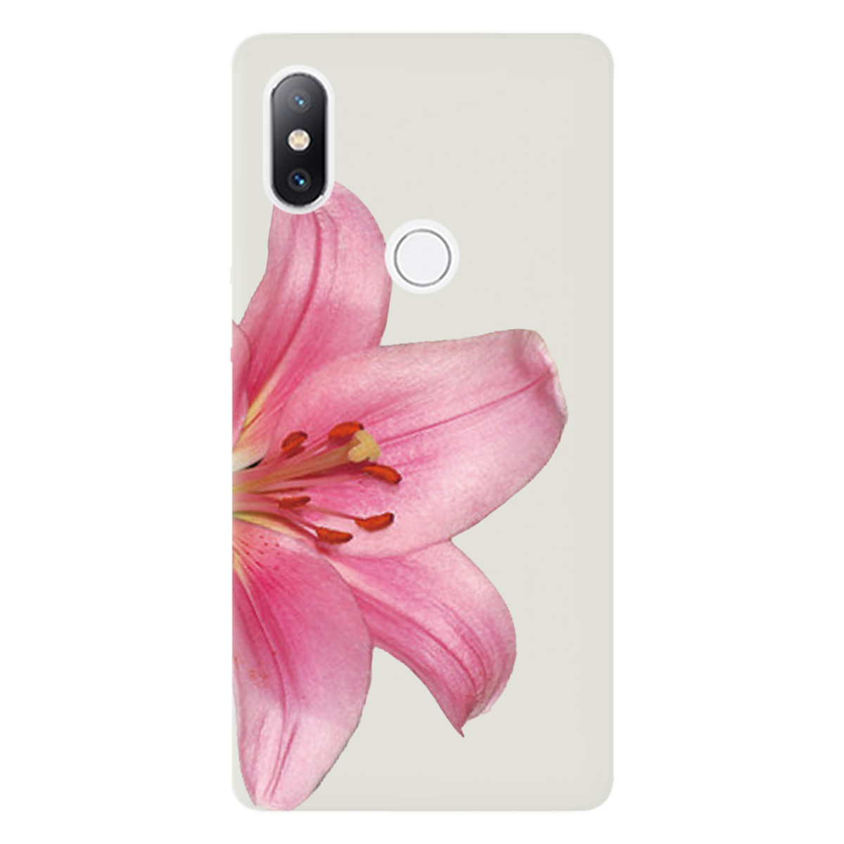 Чохол для Xiaomi Mi Mix 2S напівпрозорий матовий soft touch Магія квітки - фото 1 - Чохли для телефонів