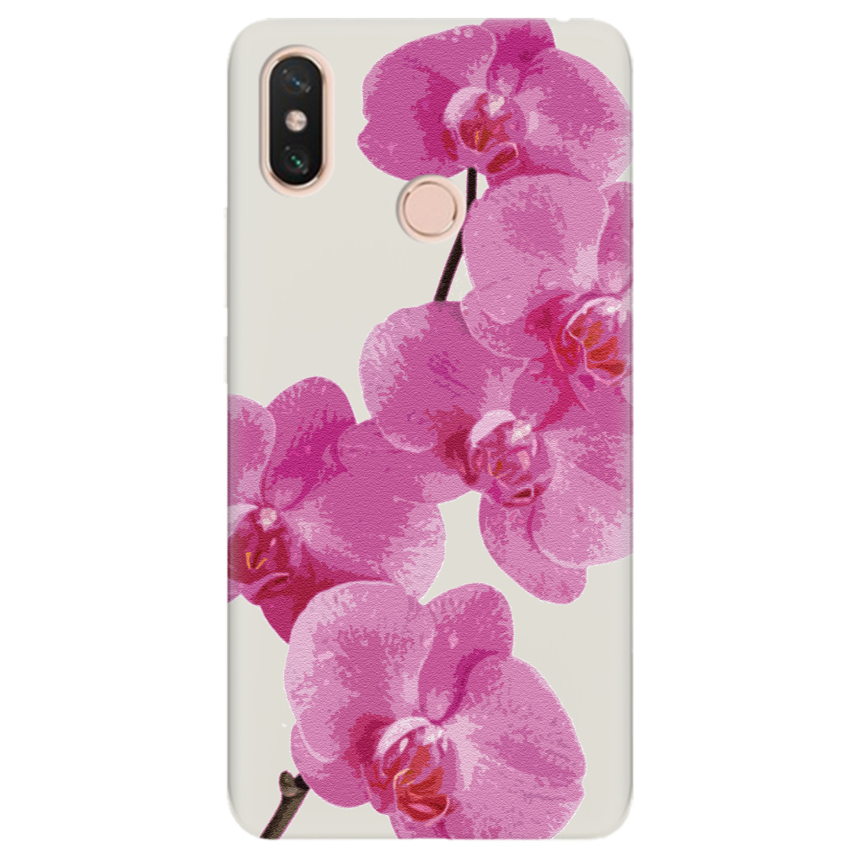 Чехол для Xiaomi Mi Max 3 полупрозрачный матовый soft touch Розовый шарм - фото 1 - Чехлы для телефонов