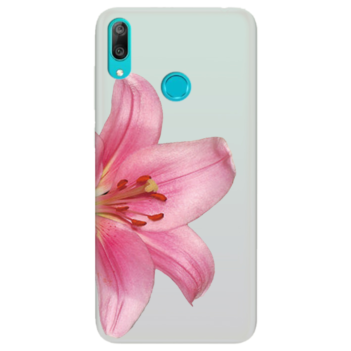 Чехол для Huawei Y7 2019 полупрозрачный матовый soft touch Магия цветка - фото 1 Чехол для Huawei Y7 2019 полупрозрачный матовый soft touch Магия цветка - фото 1 - Чехлы для телефонов