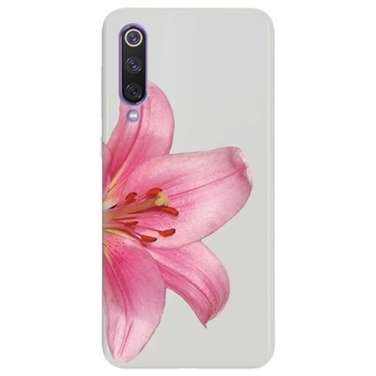 Чохол для Xiaomi Mi 9 SE напівпрозорий матовий soft touch Магія квітки - фото 1 - Чохли для телефонів