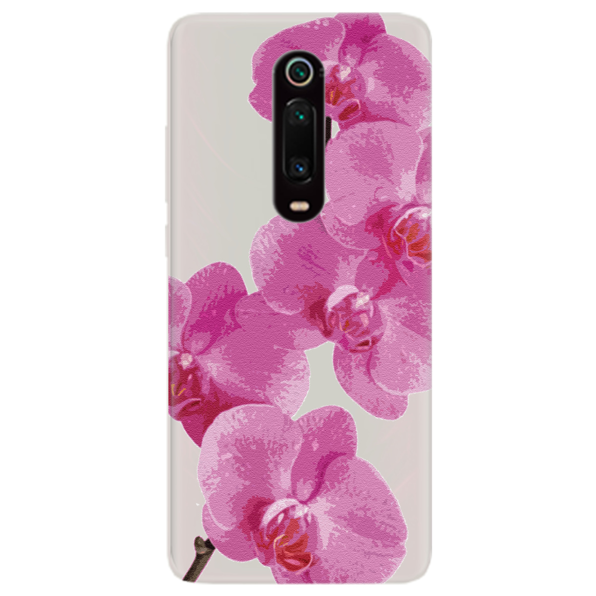 Чехол для Xiaomi Mi 9T Pro полупрозрачный матовый soft touch Розовый шарм - фото 1 - Чехлы для телефонов