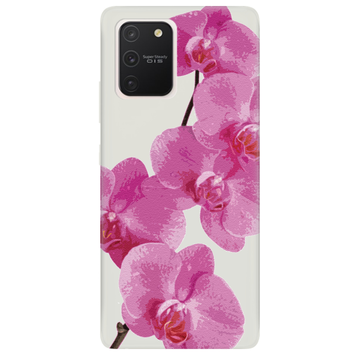 Чохол для Samsung Galaxy S10 Lite напівпрозорий матовий soft touch Рожевий шарм - фото 1 - Чохли для телефонів