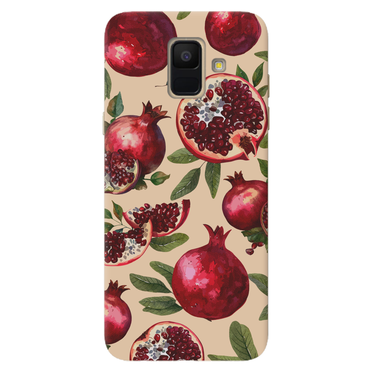 Чехол для Samsung Galaxy A6 2018 Гранатовая страсть - фото 1 - Чехлы для телефонов