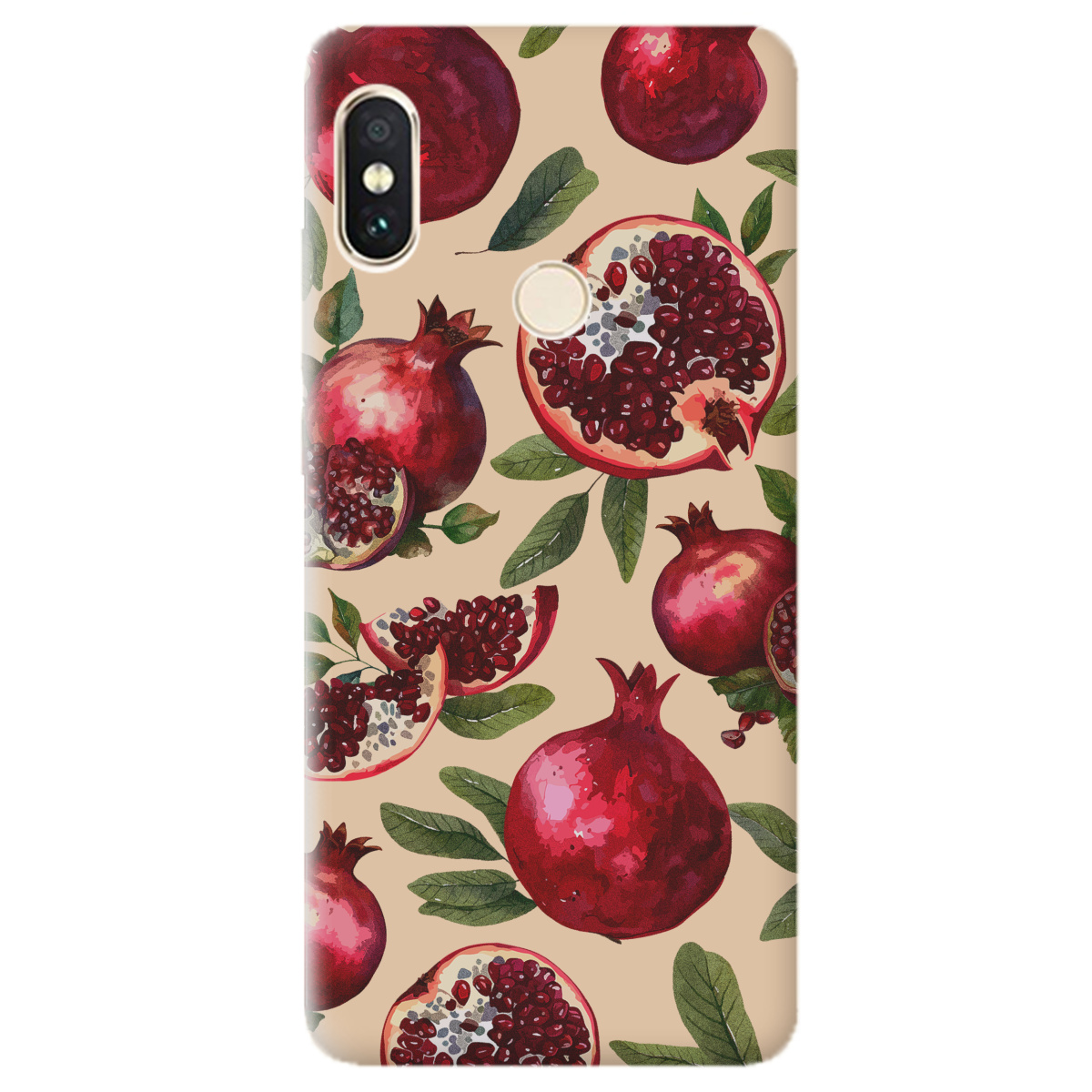 Чохол для Xiaomi Redmi Note 5 Гранатова пристрасть - фото 1 - Чохли для телефонів