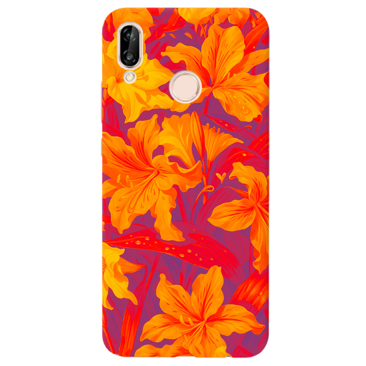 Чохол для Huawei P20 Lite Динаміка барв - фото 1 - Чохли для телефонів