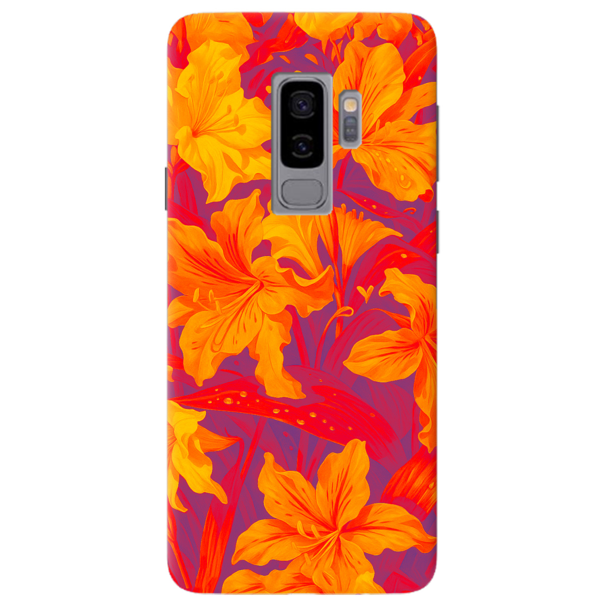 Чехол для Samsung Galaxy S9 Plus Динамика красок - фото 1 - Чехлы для телефонов