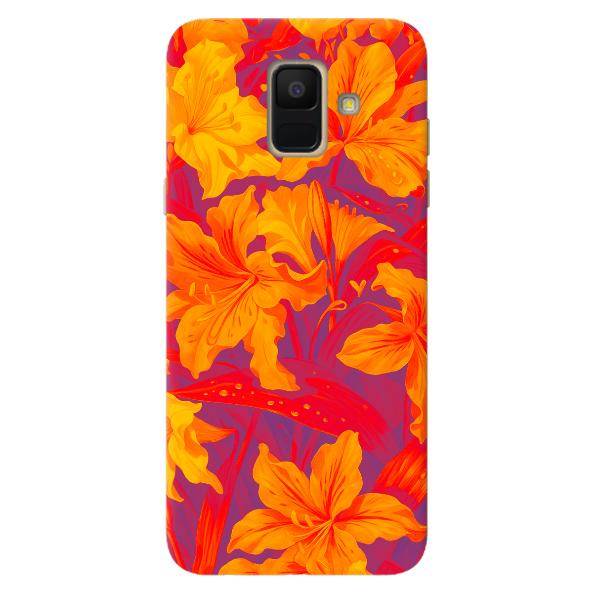 Чохол для Samsung Galaxy A6 2018 Динаміка барв - фото 1 - Чохли для телефонів