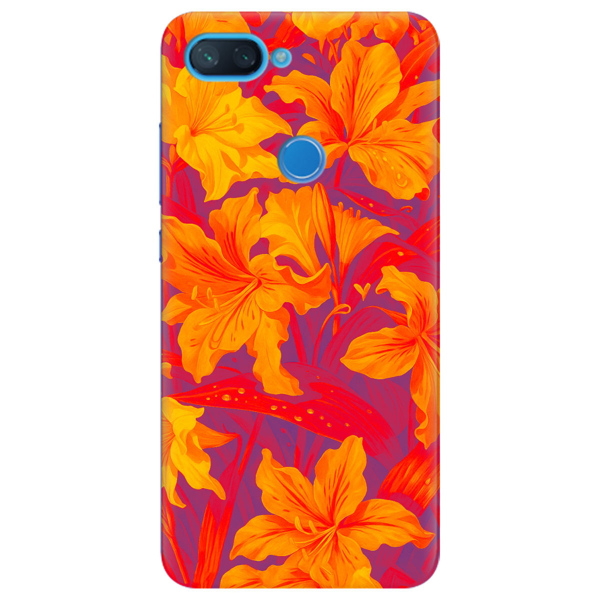 Чехол для Xiaomi Mi 8 Lite Динамика красок - фото 1 - Чехлы для телефонов